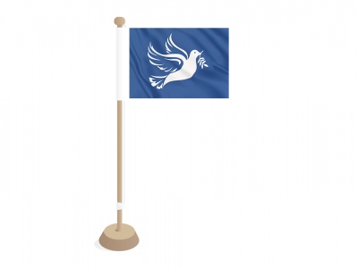 Tafelvlag Vredes Duif