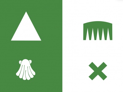 Vlag Alphen-Chaam 70x100 cm