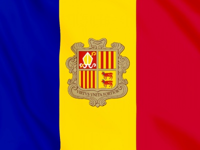 vlag Andorra 100x70