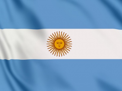 Vlag Argentinie 100x70