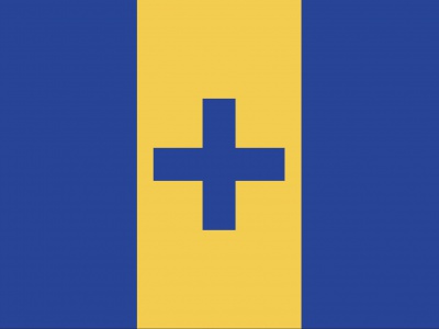 Vlag Baarn 70x100 cm