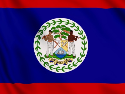 Vlag Belize 100x70