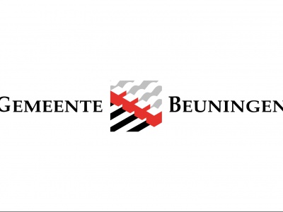 Vlag Beuningen logo 070x100 cm