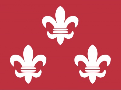 Vlag Beverwijk 70x100 cm
