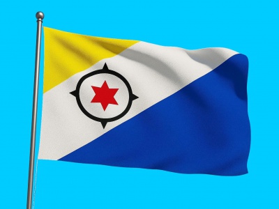 Vlag Bonaire 030x045 cm