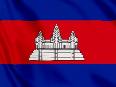 vlag Cambodja 100x70