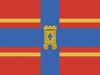 Vlag Coevorden 70x100 cm