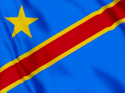 vlag Congo-Kinshasa 100x70