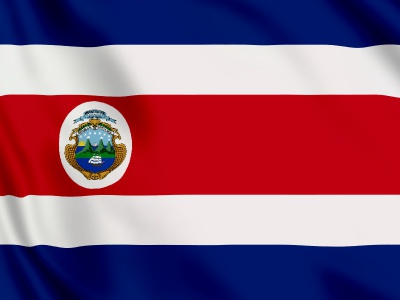 Vlag Costa Rica 100x70