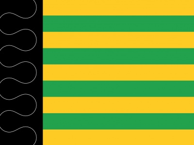 Vlag De Wolden 050x075 cm