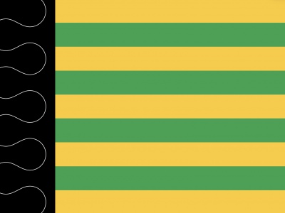 Vlag De Wolden 70x100 cm