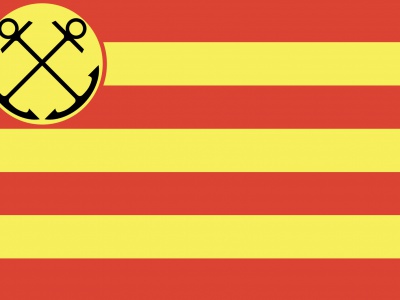 Vlag Den Helder 70x100 cm