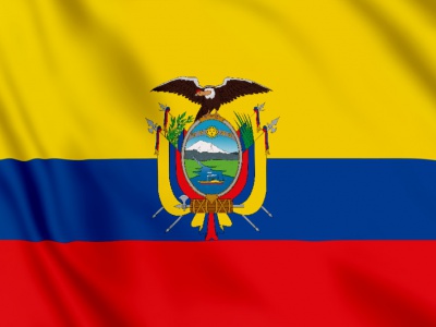 Vlag Ecuador 100x70