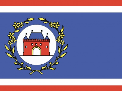 Vlag Elburg 70x100 cm