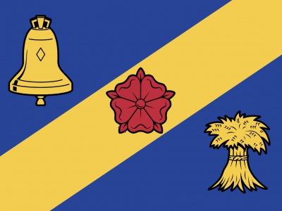 Vlag Franekeradeel 70x100 cm