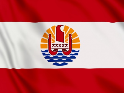Vlag Frans Polynesie 100x70