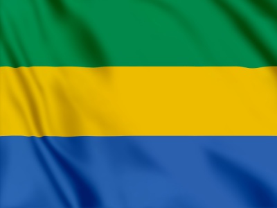 vlag Gabon 100x70
