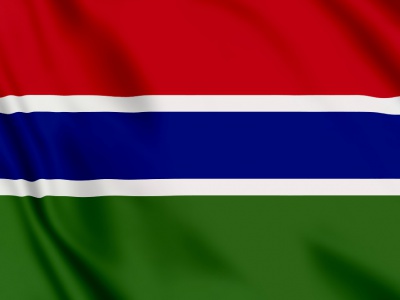 vlag Gambia 100x70