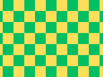 Vlag geblokt geel - groen 70x100 cm