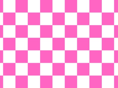 Vlag geblokt roze - wit 70x100 cm