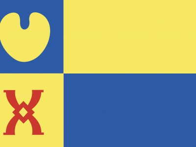 Vlag Geldrop-Mierlo 70x100 cm