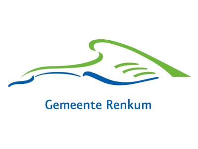 Vlag Gemeente Renkum logo 70x100 cm