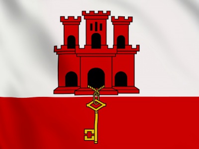 vlag Gibraltar 100x70