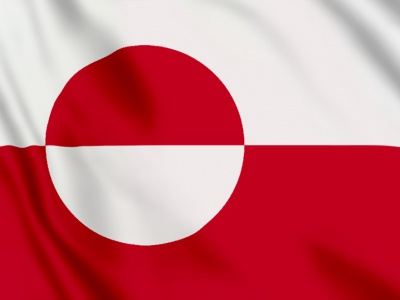 Vlag Groenland 100x70