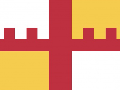 Vlag Grootegast 70x100 cm