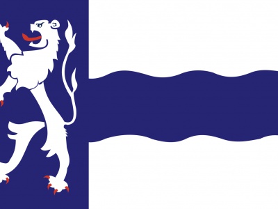 Vlag Haarlemmerliede en Spaarnwoude 70x100 cm