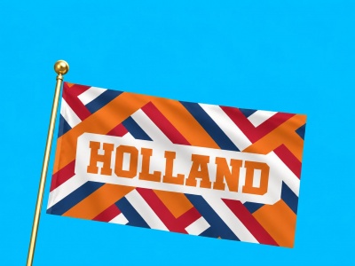 Vlag Holland Modern 120x180 cm Vlag Holland Modern 120x180 cm