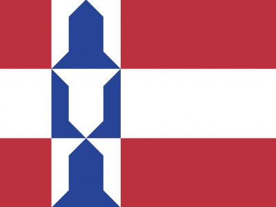Vlag Houten 70x100 cm