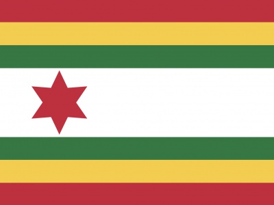 Vlag Kollumerland 70x100 cm