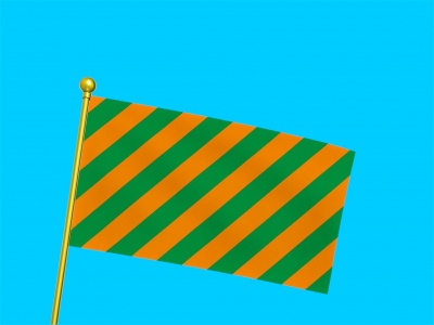 Vlag Kruikenstad 010x015 cm Vlag Kruikenstad 010x015 cm