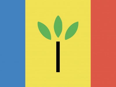 Vlag Landgraaf 70x100 cm