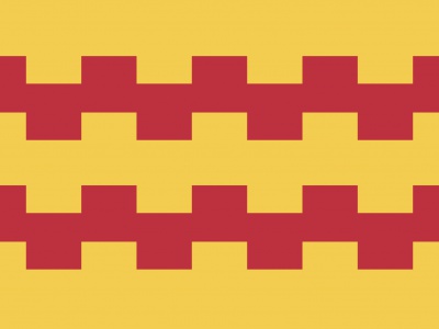 Vlag Leerdam 70x100 cm
