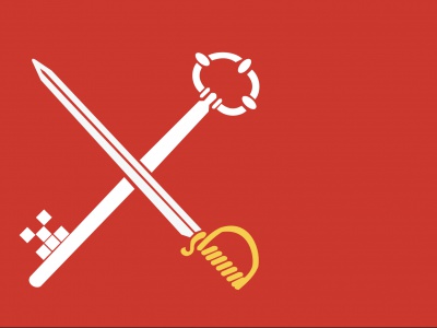 Vlag Loppersum 70x100 cm
