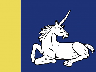 Vlag Menaldumadeel 70x100 cm