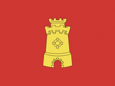 Vlag Middelburg 70x100 cm