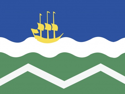 Vlag Midden-Delfland 70x100 cm
