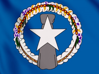 Vlag Noordelijke Marianen 100x70
