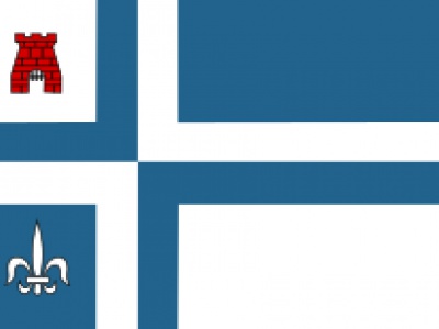 Vlag Noordoostpolder 70x100 cm