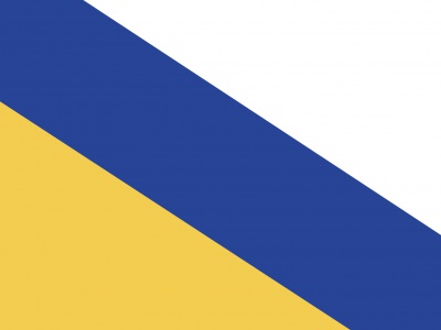 Vlag Ommen 070x100 cm