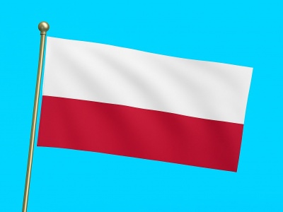 Vlag Polen 150x225 cm