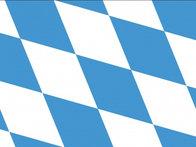 Vlag Provincie Beieren 70x100 cm