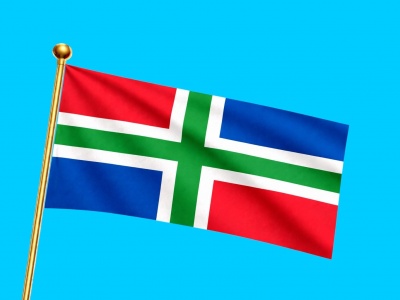 Vlag provincie Groningen 150x225 cm Vlag provincie Groningen 150x225 cm