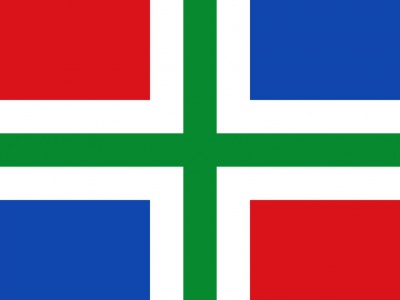 Vlag provincie Groningen 70x100 cm