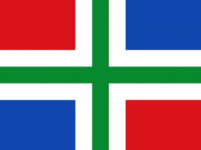 Vlag provincie Groningen 70x100 cm