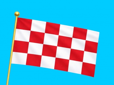 Vlag provincie Noord-Brabant 150x225 cm Vlag provincie Noord-Brabant 150x225 cm