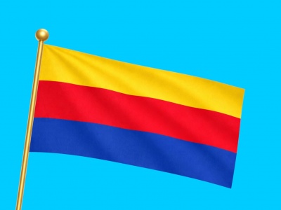 Vlag provincie Noord-Holland 030x045 cm Vlag provincie Noord-Holland 030x045 cm